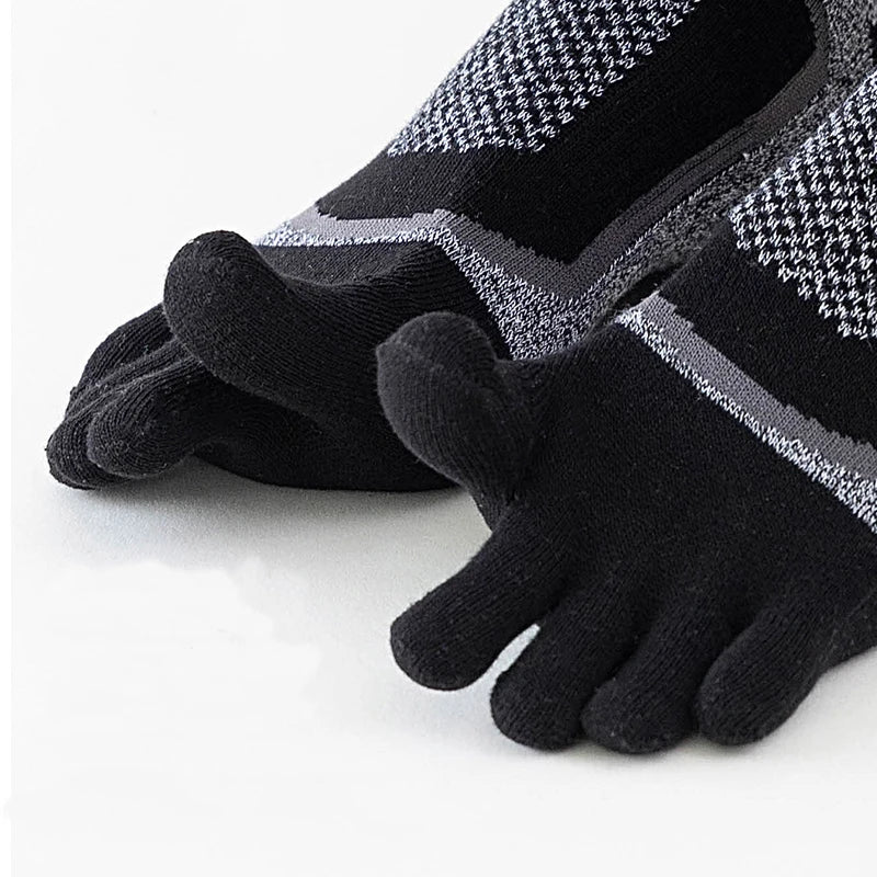 5 Pairs Toe Sport Short Socks Man