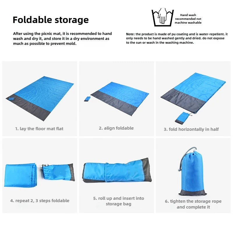 Waterproof Beach Mat Extra Large Outdoor