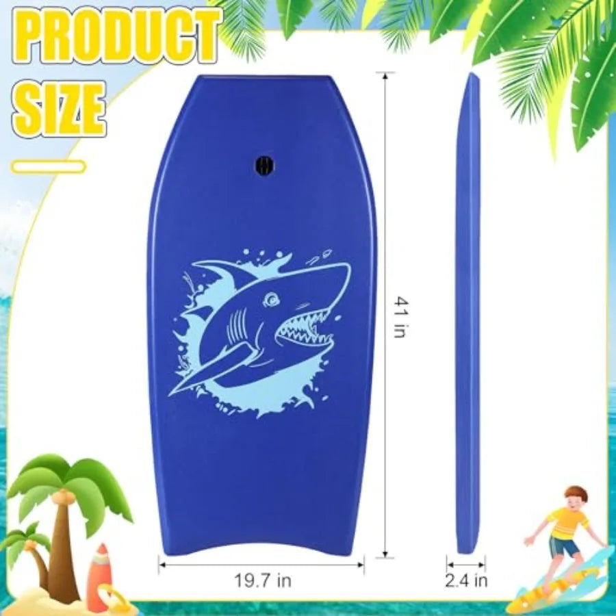 Beach bodyboarding
