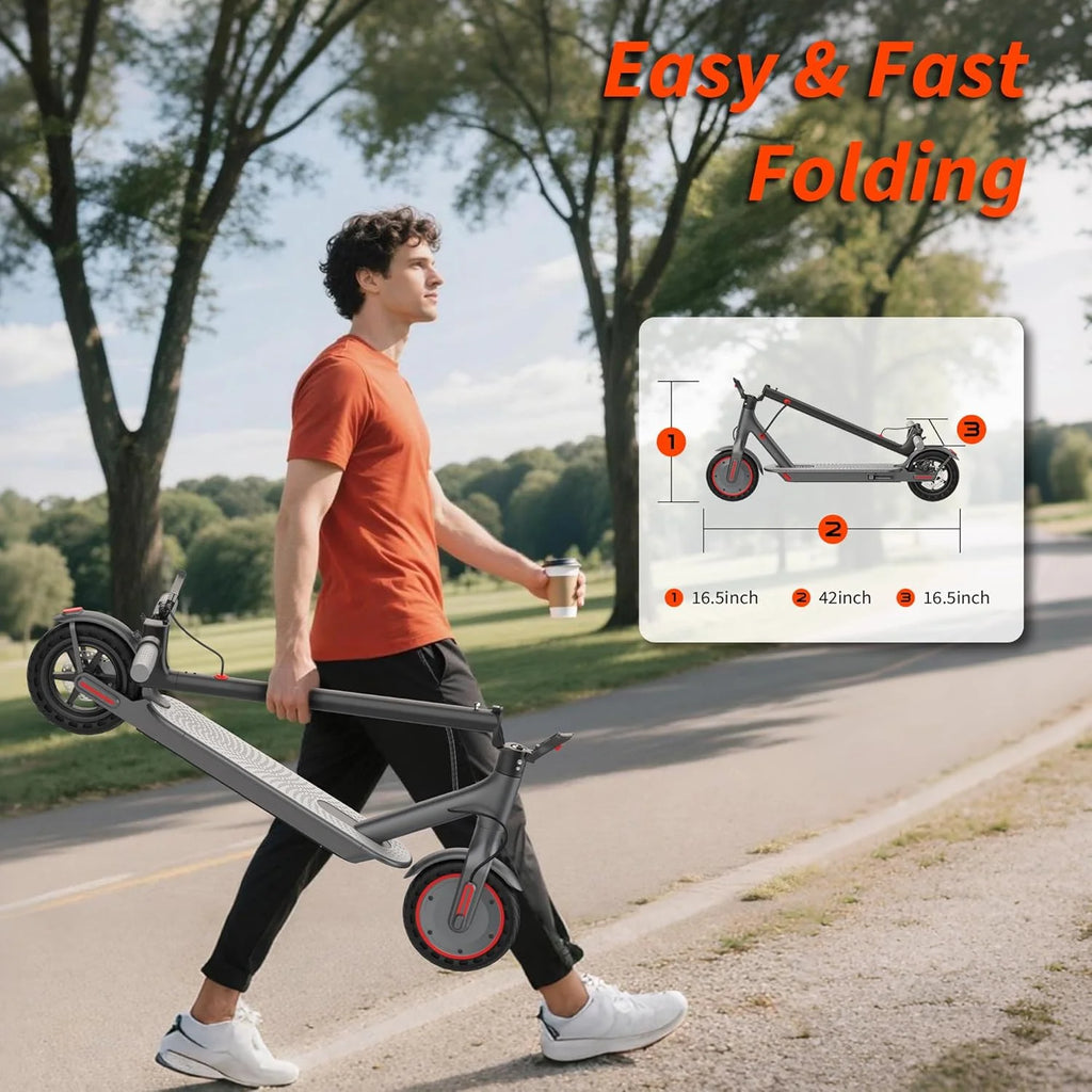21miles Max Range Foldable E-Scooter for Adult