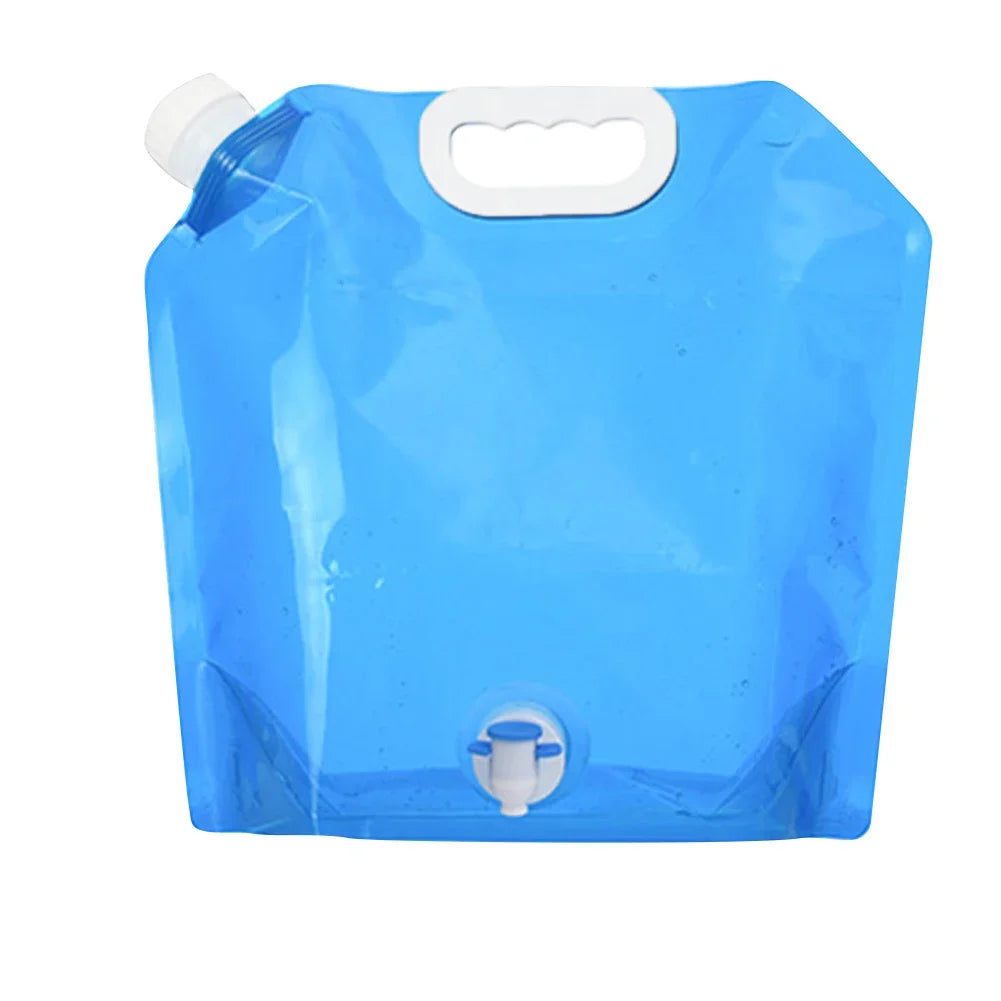 5/8/10//12L Drinking Water Jug with Spigot Multifunction Camping Water Tank Water Storage Container for Hiking Self-Driving Tour