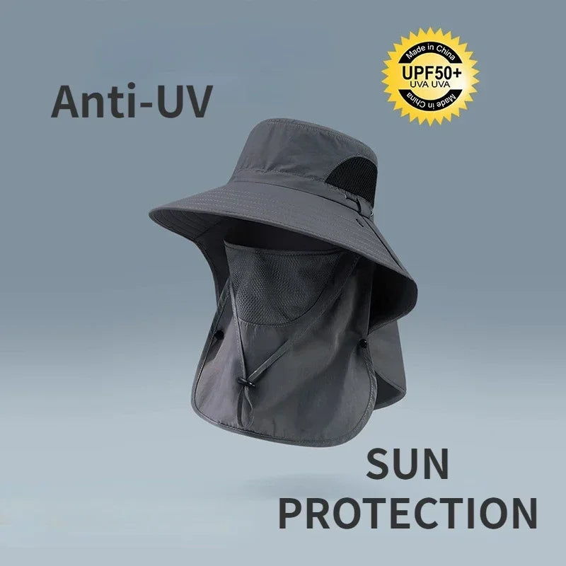 Summer Sun Hats UV Protection Outdoor Hunting Fishing