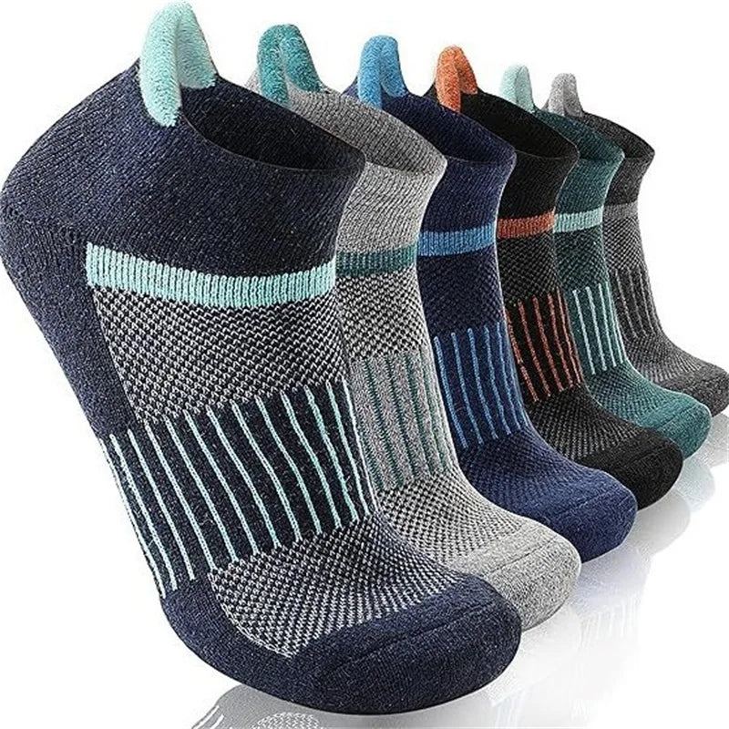 6 Pairs Merino Wool Ankle Running Hiking Socks