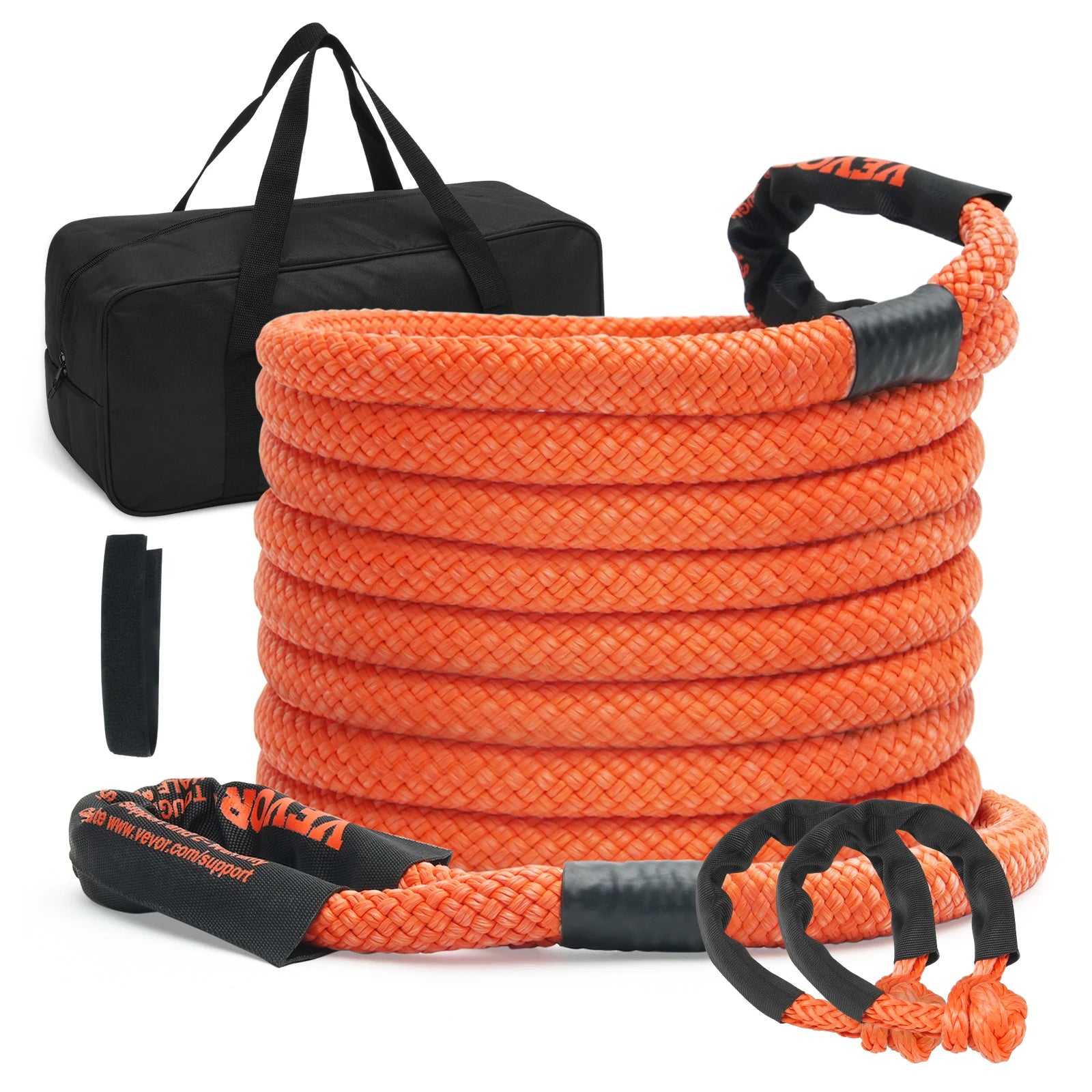 20/30ft Car Towing Rope Off Road Snatch Tow Strap