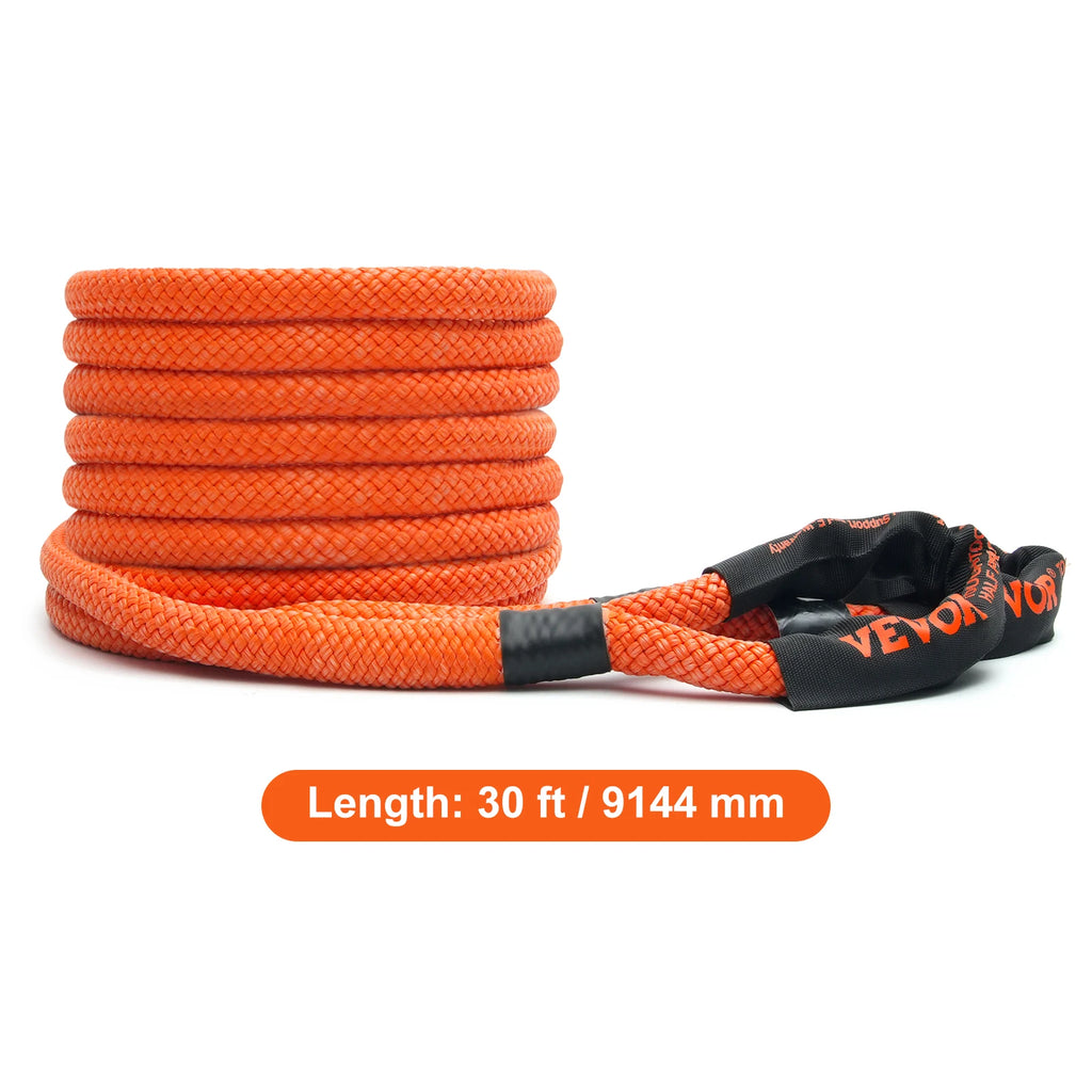 20/30ft Car Towing Rope Off Road Snatch Tow Strap