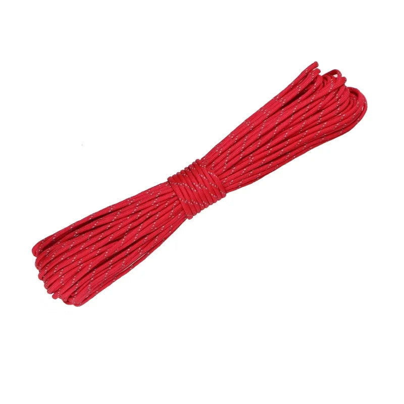 Reflective Paracord 550 Military 7 Strand Rope