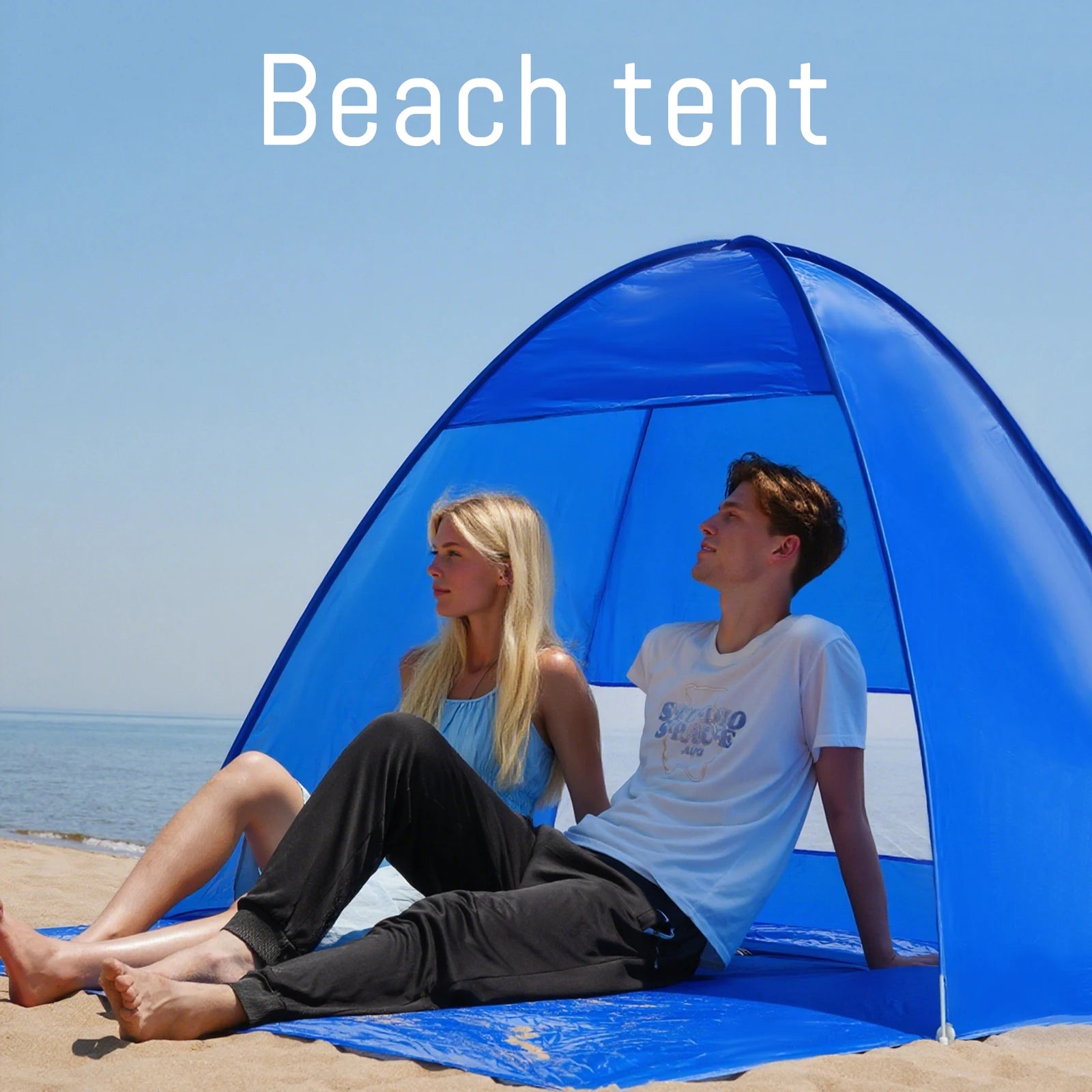 Pop-up beach tent