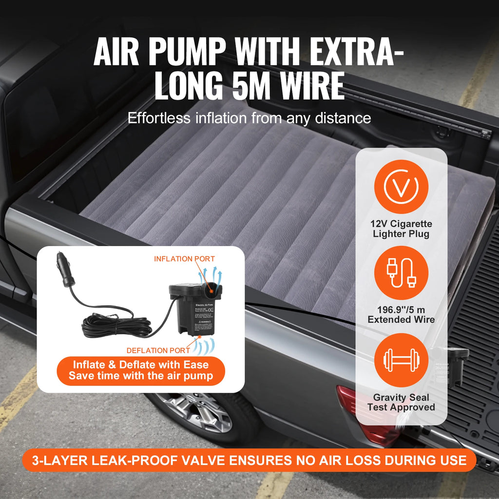 Truck Bed Air Mattress Full Size Short Truck