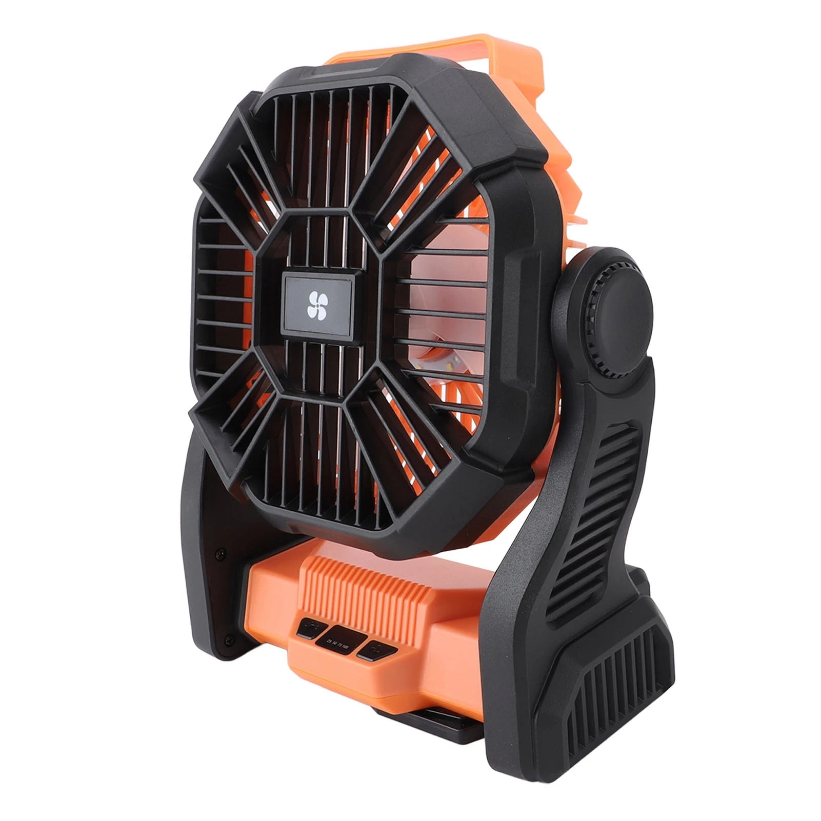Portable Outdoor Tent Fan with LED Lantern