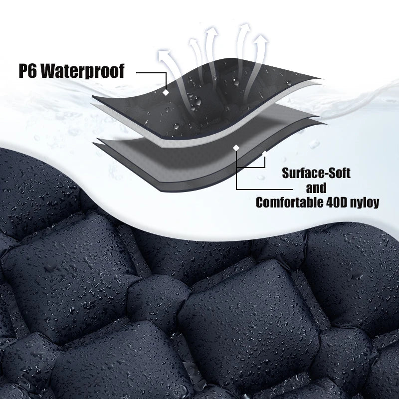 Outdoor Sleeping Pad Camping Inflatable Mattress