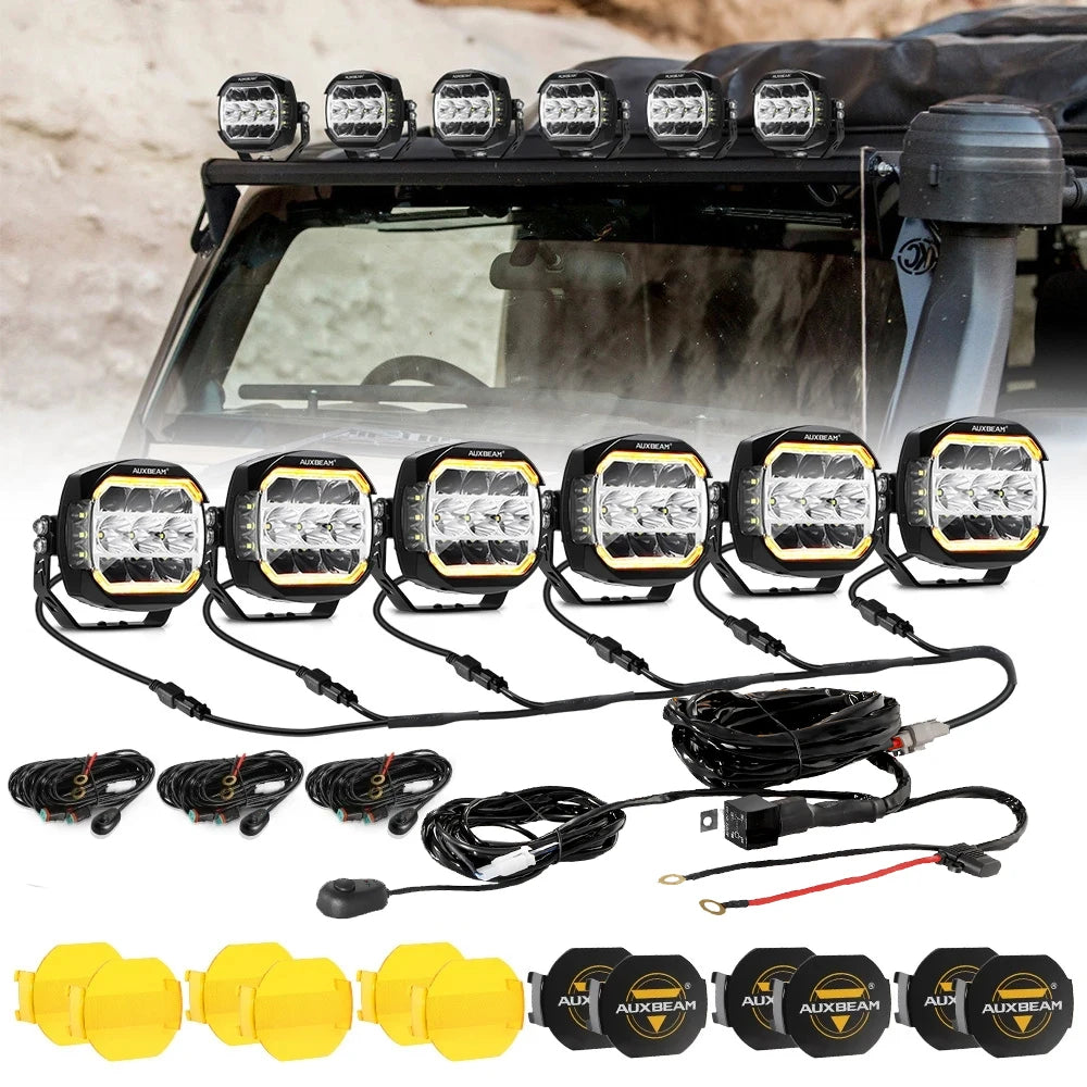 5inch Offroad LED Work Light Pods Spotlights