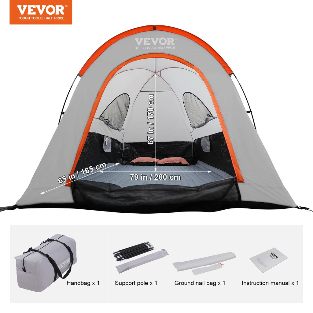 Truck Bed Tent 5.5'-6' with Rain Layer
