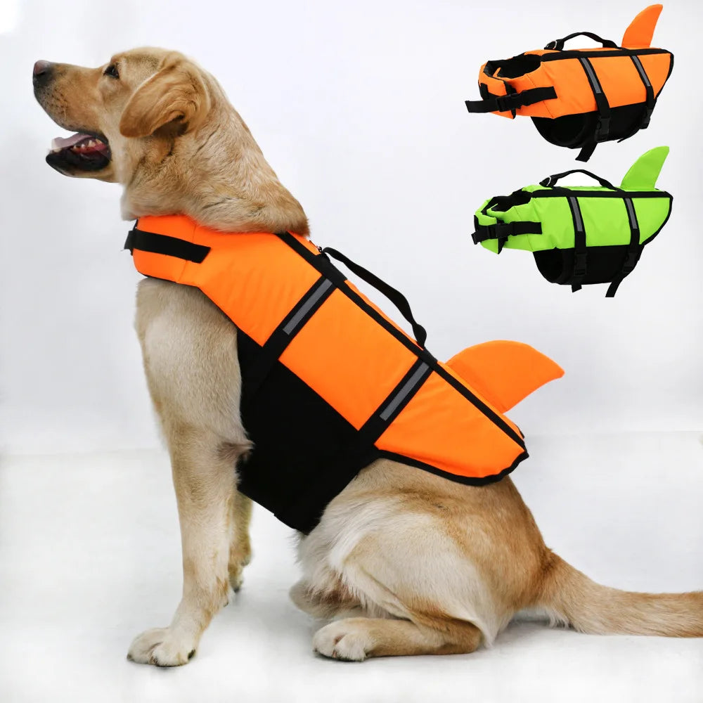 Dog Life Jacket with Rescue Handle