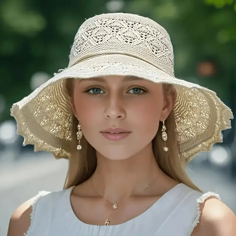 Women's Outdoor Fashion Casual Hat Breathable Washable
