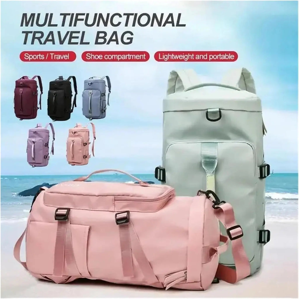 Large Waterproof Travel Duffel Bag for Women