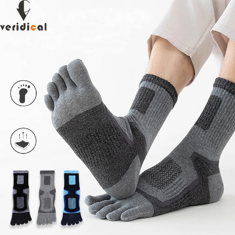 5 Pairs Toe Sport Short Socks Man