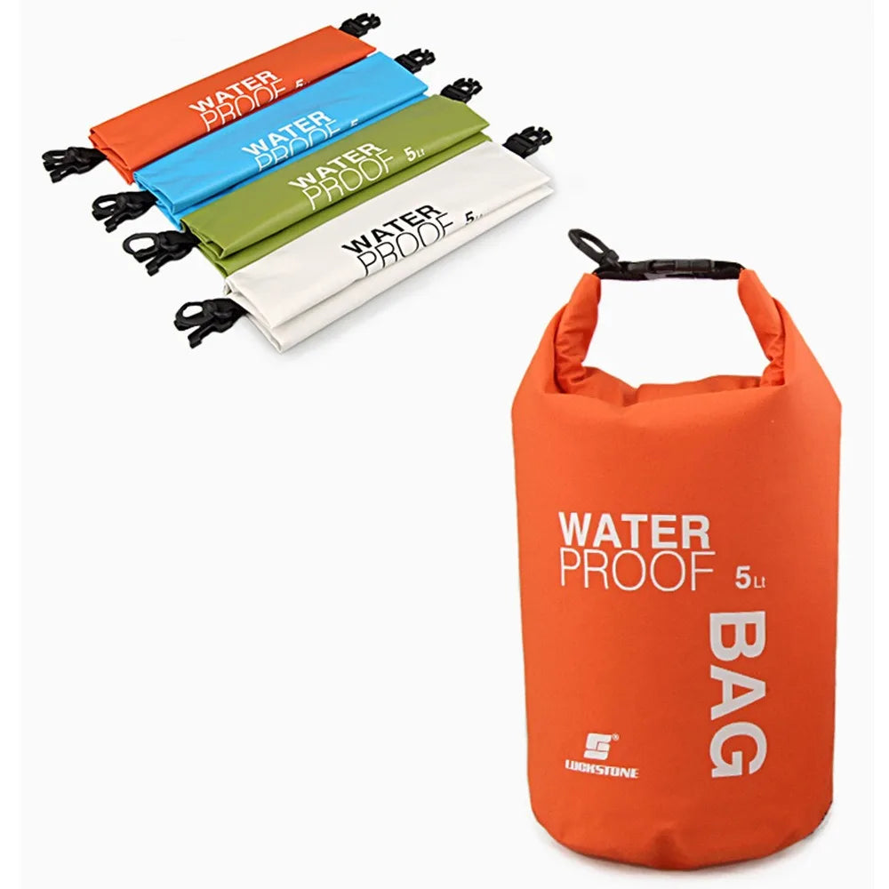 2L  Waterproof Dry Bag  Beach Pack Kayaking