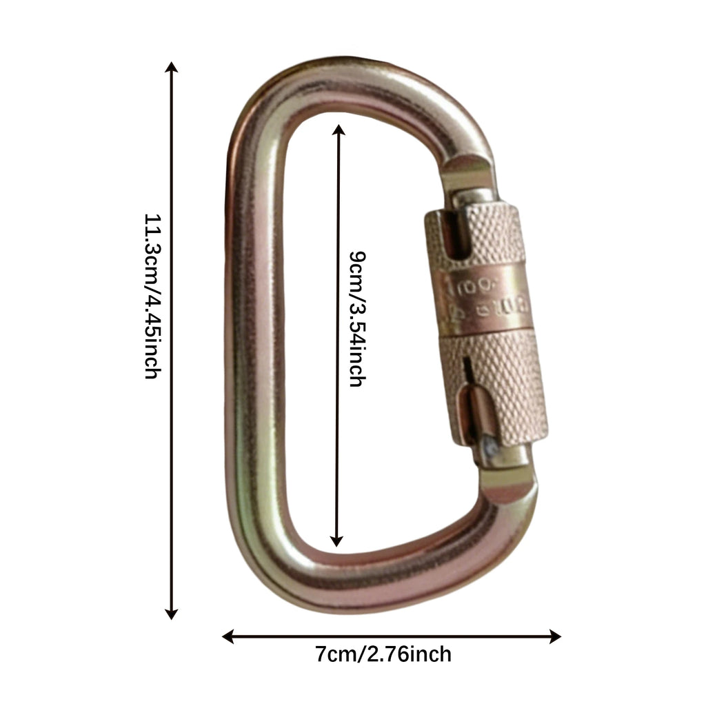 4-Pack Heavy-Duty Auto-Locking Carabiner