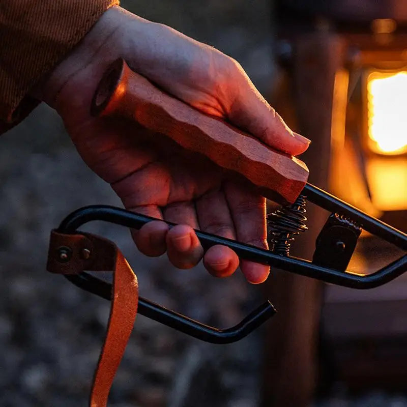 Camping fire tongs 3 in 1 Fire tongs fire stick f