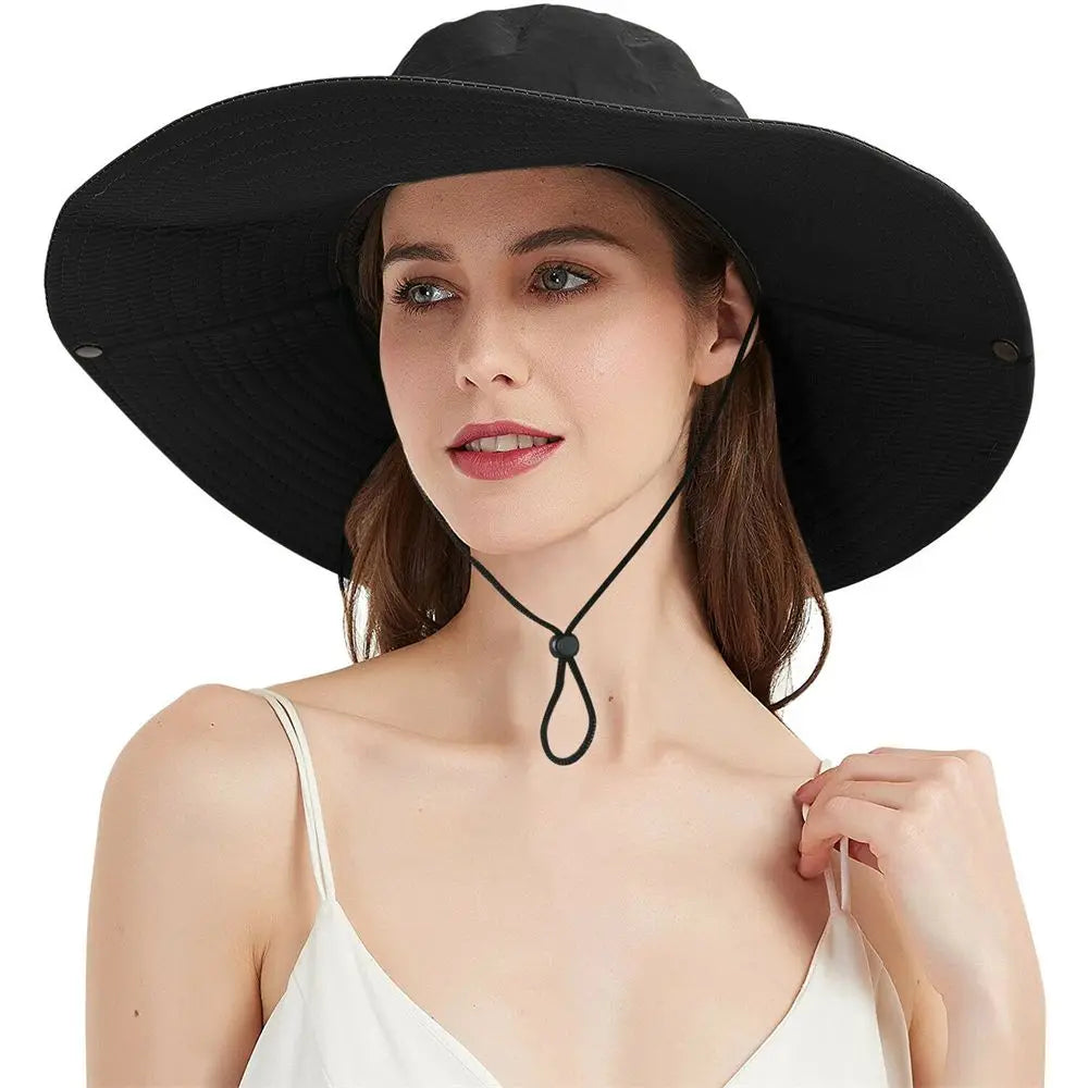 Wide Visor Brim  UV Sun Protection Breathable