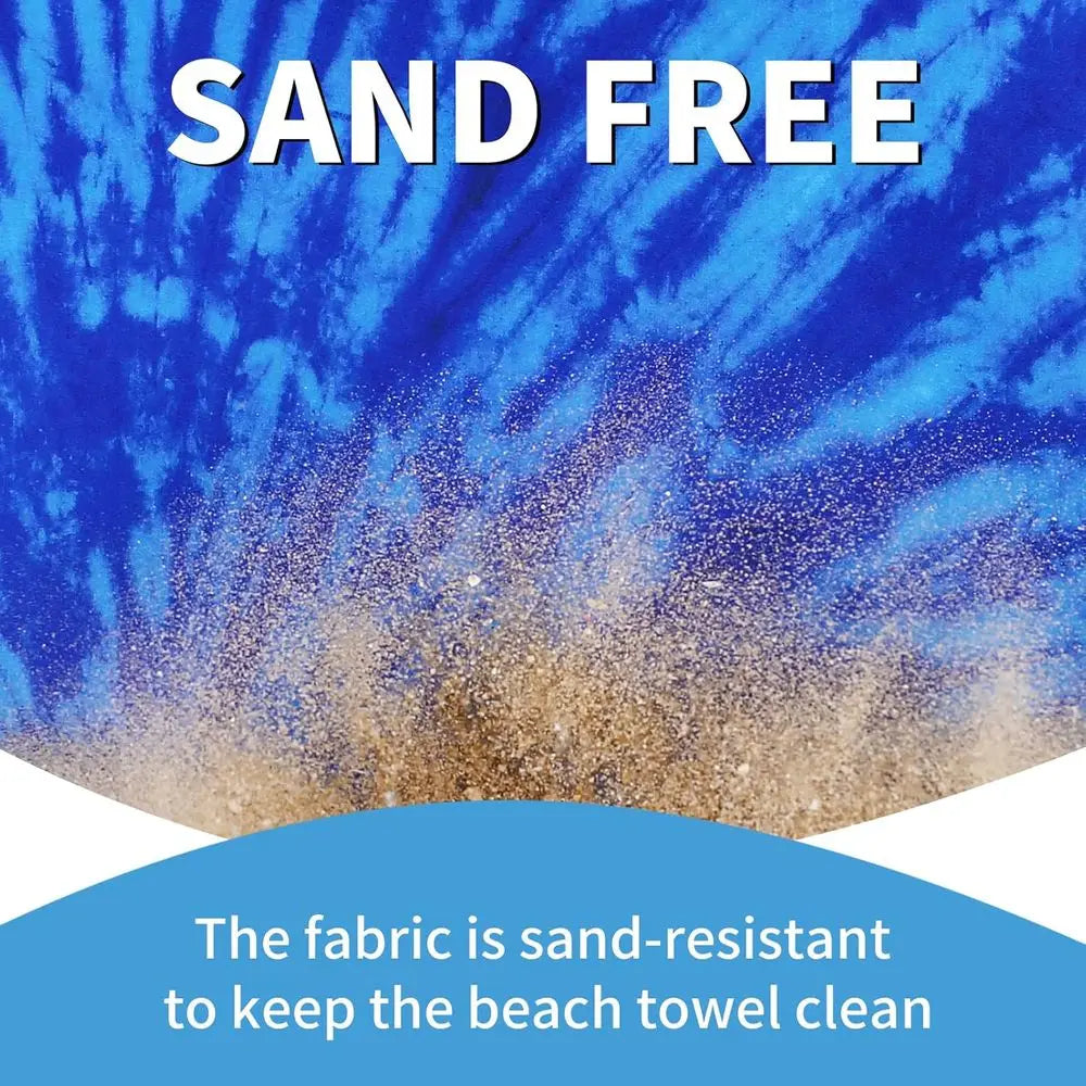 71x32 Quick Dry, Large Microfiber Sand-Free Towels