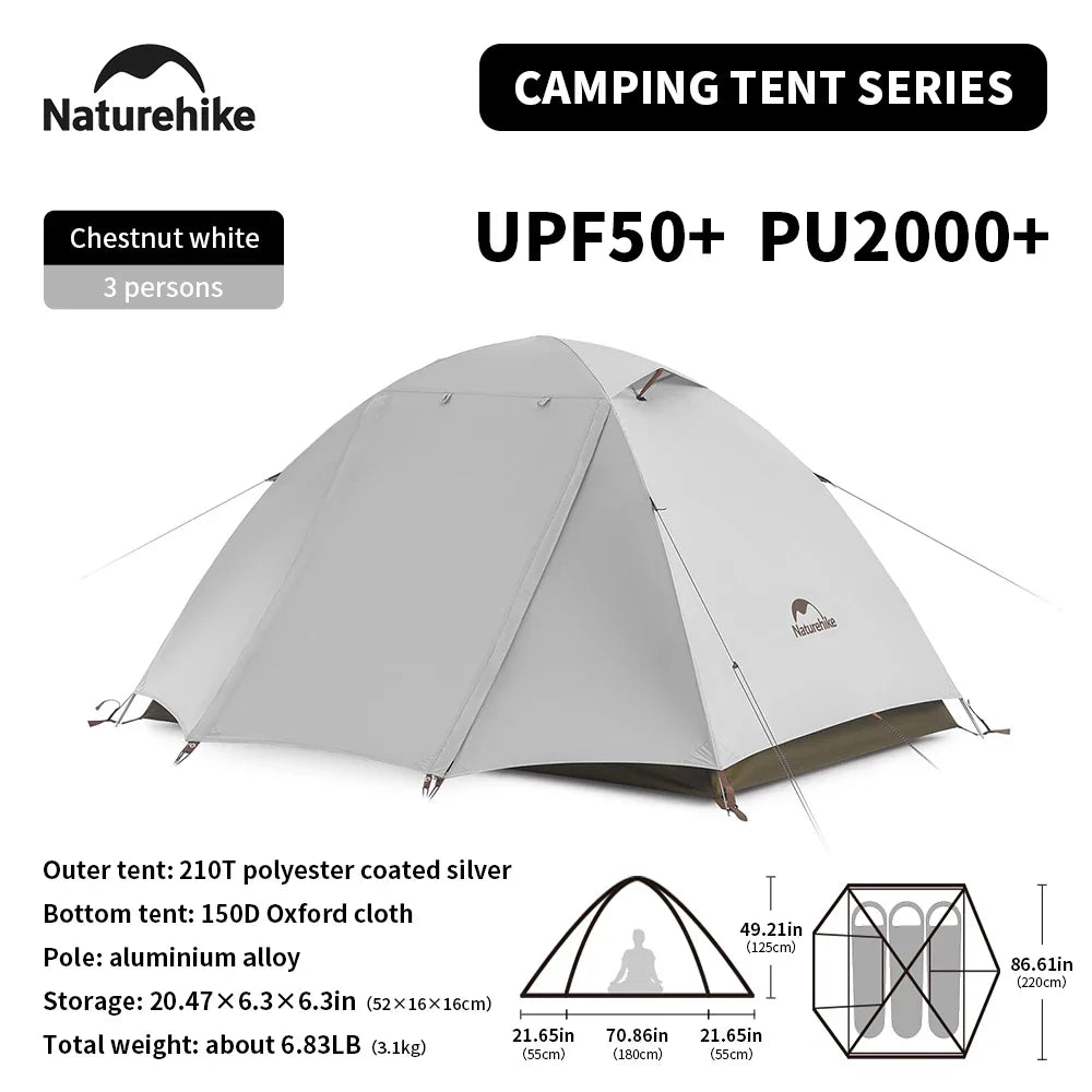 Camping Tent 2-3 People Waterproof