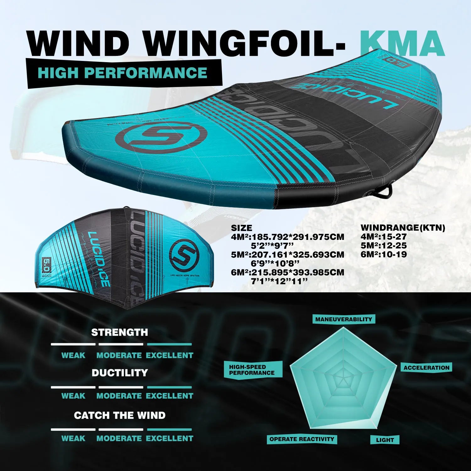 Inflatable Hydrofoil Board Foil Surfboard