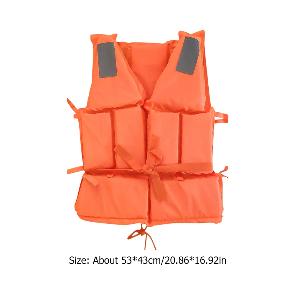 Life Jacket Adult with Whistle Water Sports