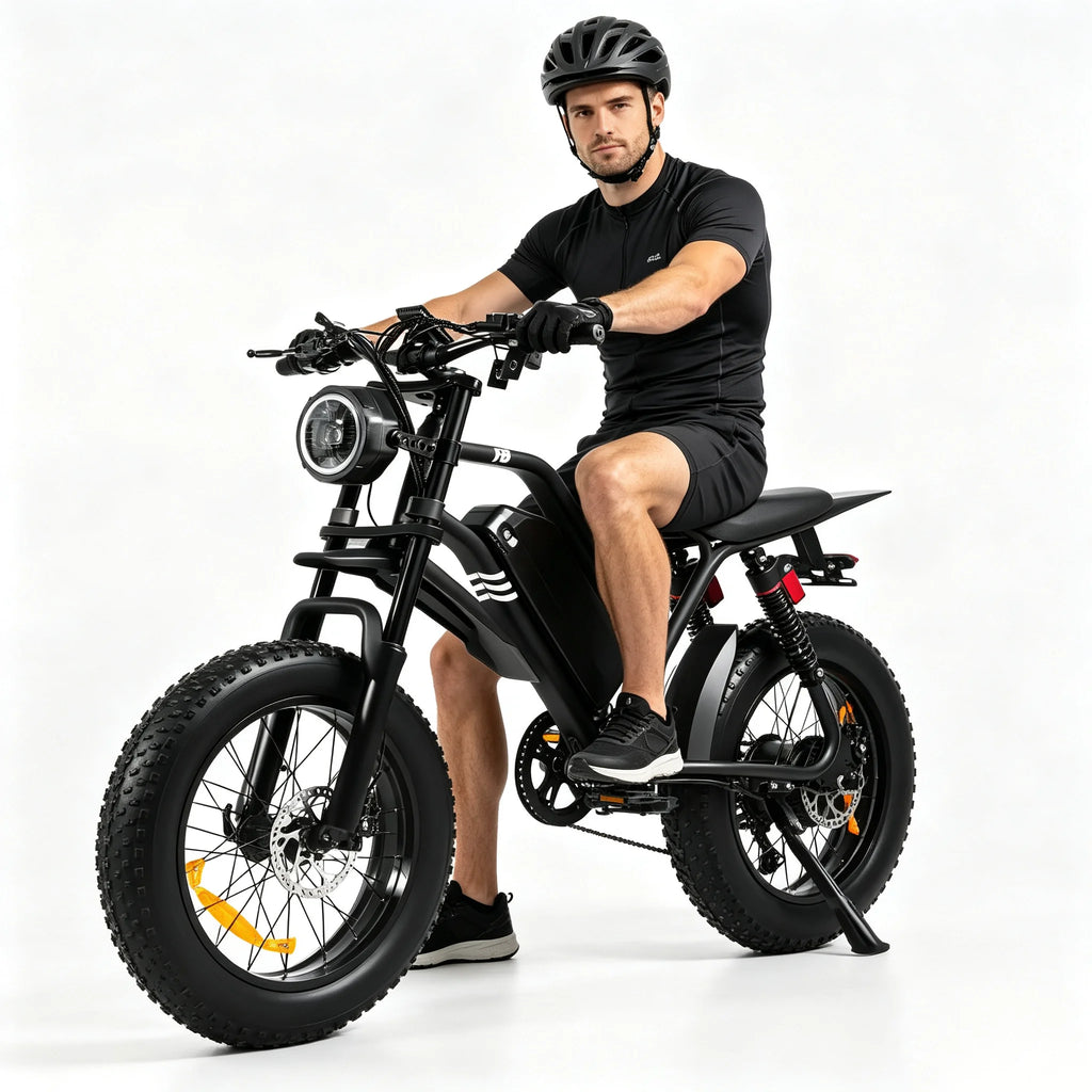 Long Range Adult Off Road Electric Mountain Bike