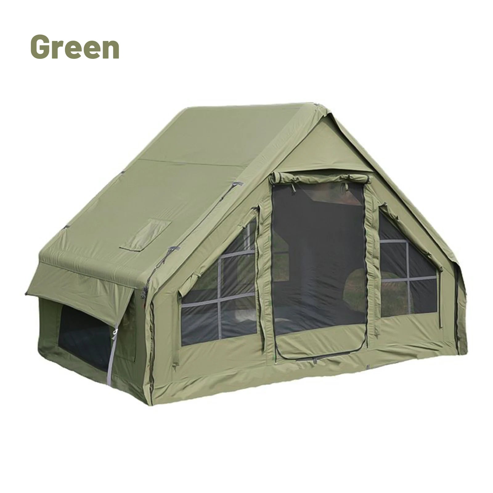 Luxury Camping Inflatable Tents With Stove Plug