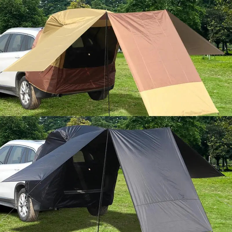 Portable Camping SUV Trunk Tent Car Rear