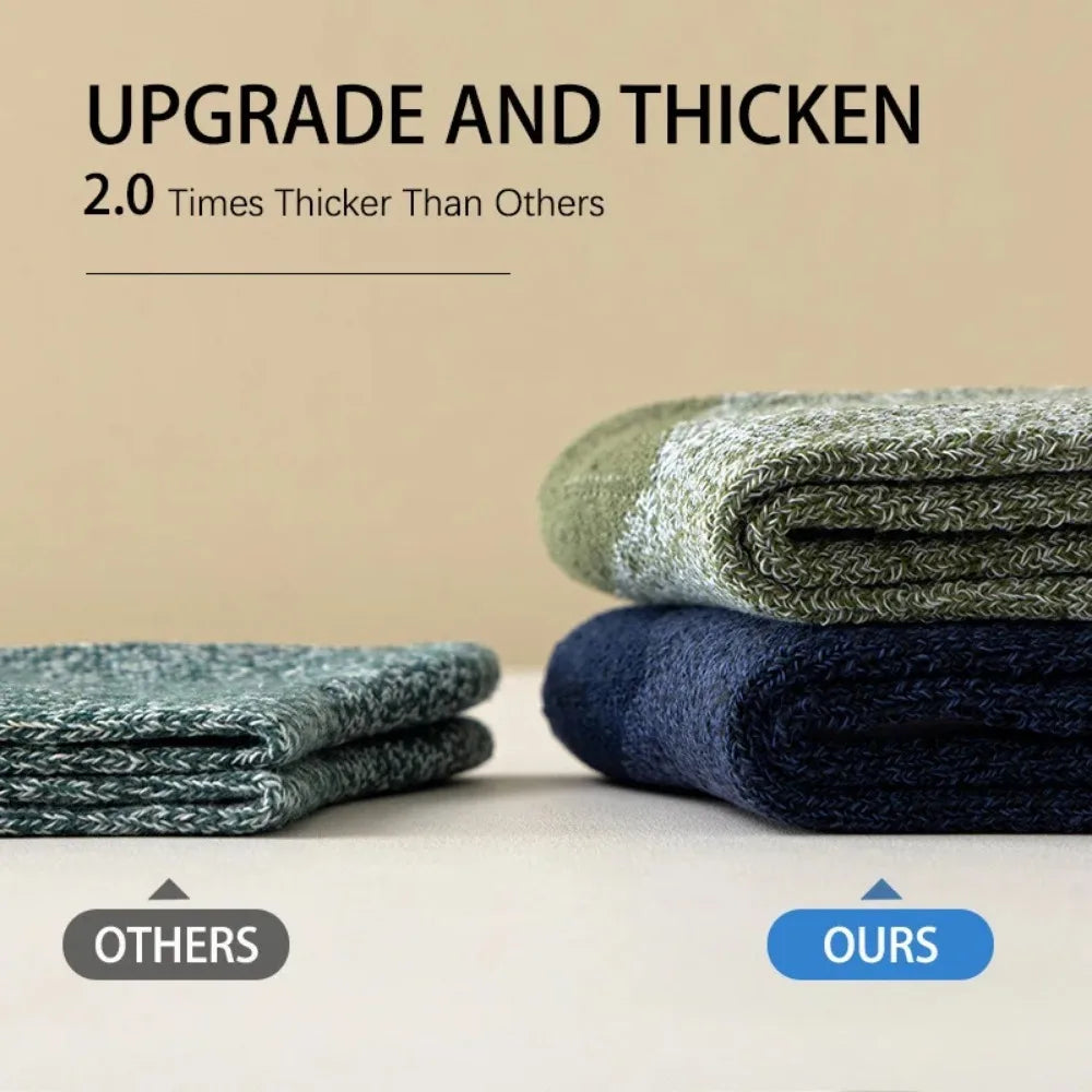 5 Pairs Merino Wool Socks For Men