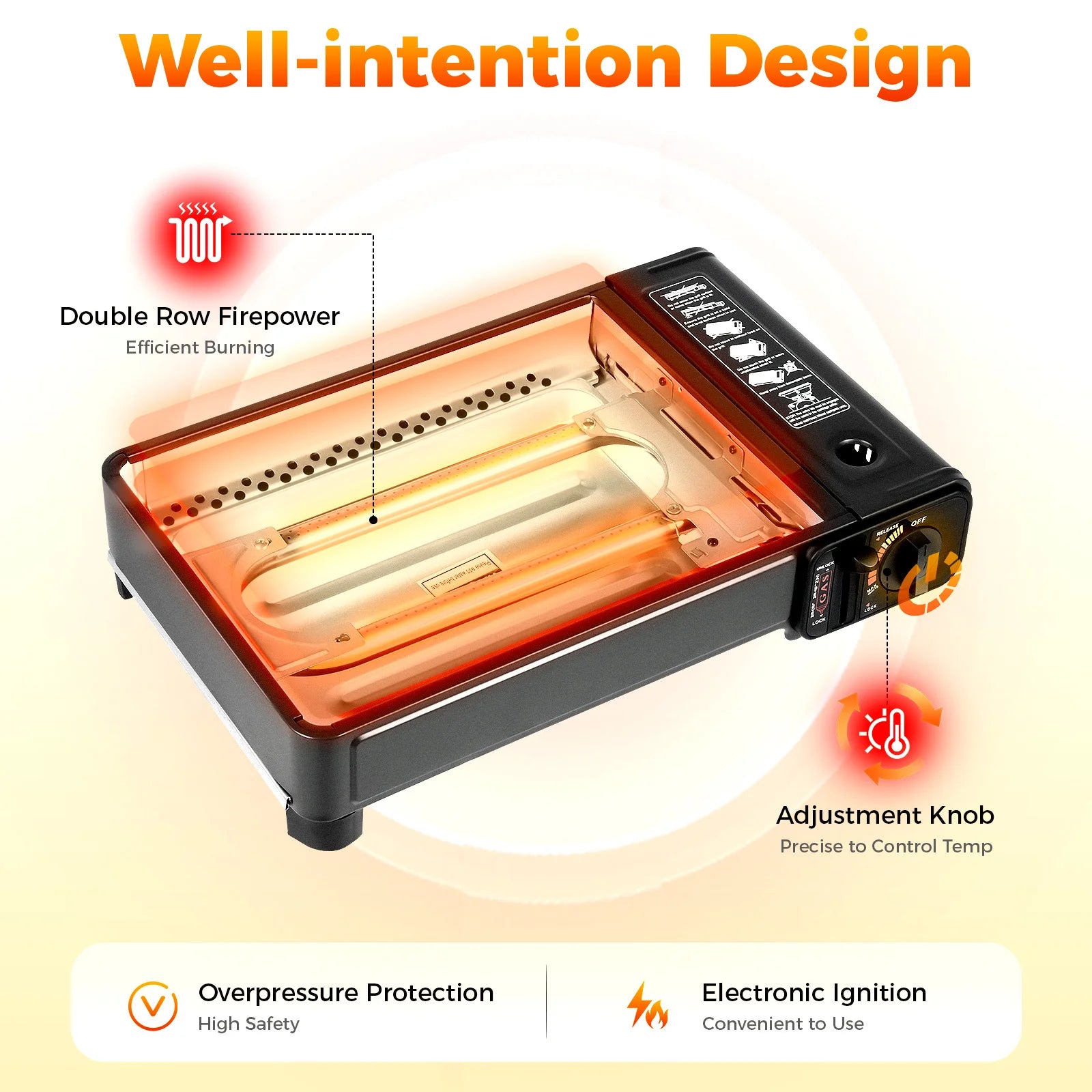 Portable Camping Grill Gas Stove Butane