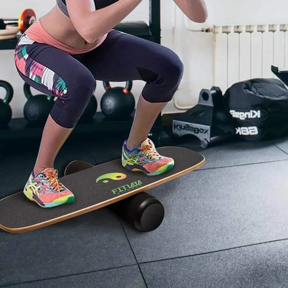 Balance Board Trainer Wooden Training Equipment