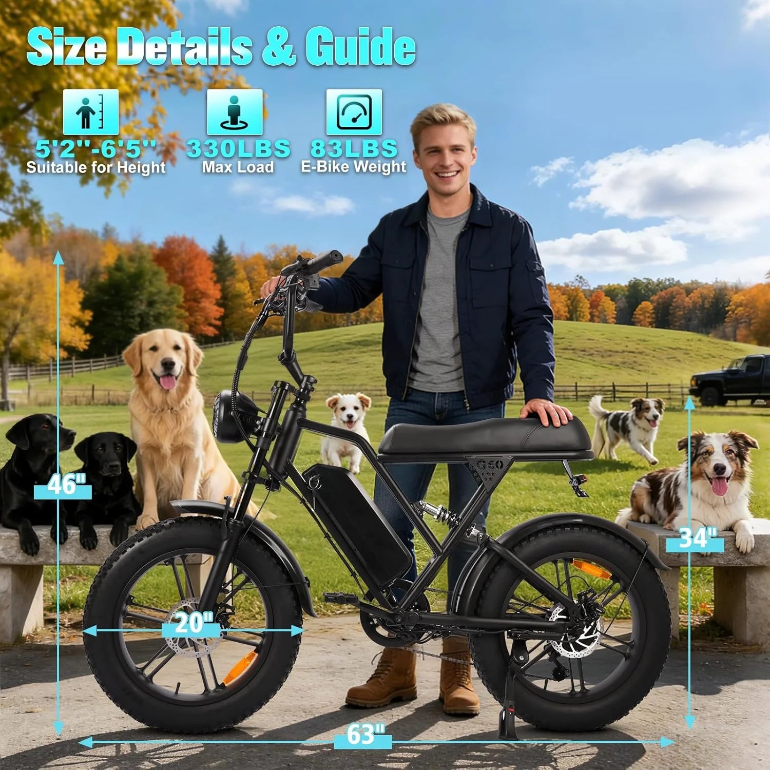 Brushless Motor Electric Bicycle  Off-road Mountain E-bike