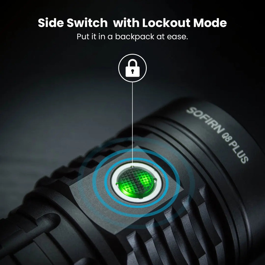 Plus Super Powerful LED Flashlight 16000lm