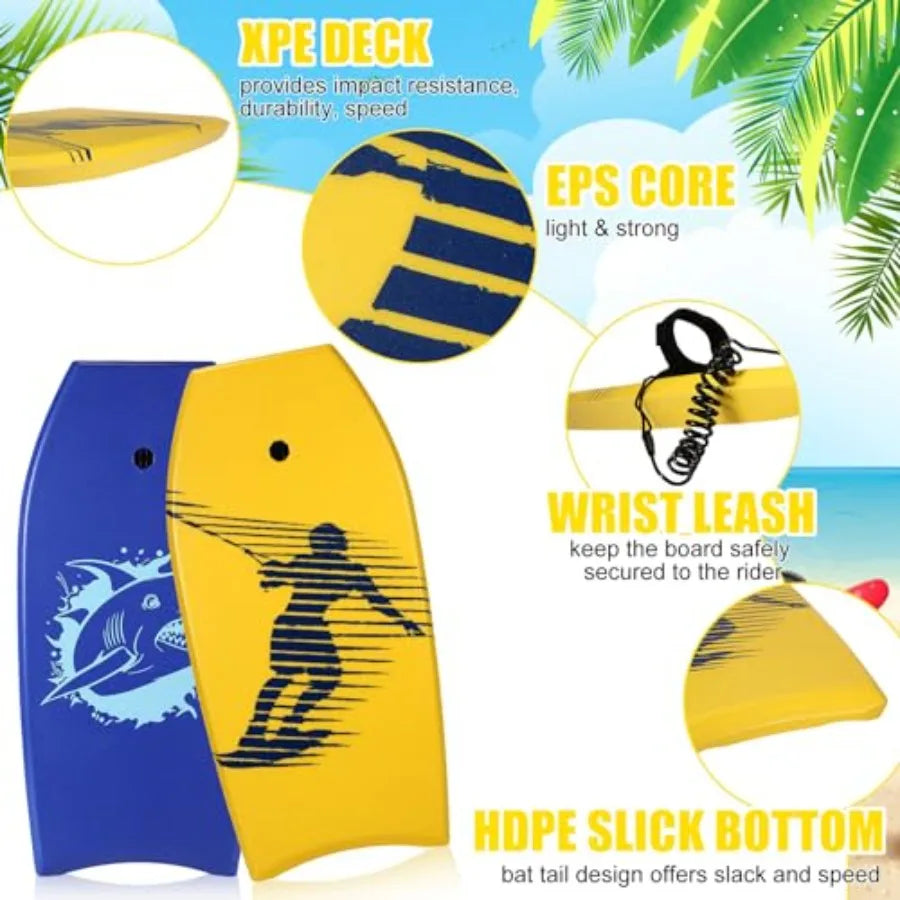 Beach bodyboarding