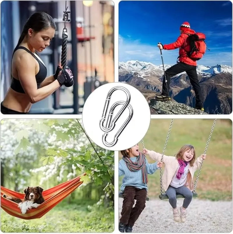 Mini Carabiner Alloy Survival Gear Mountaineering