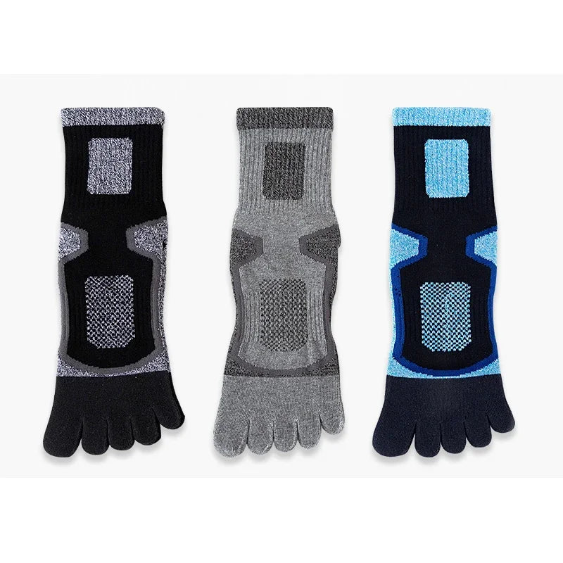 5 Pairs Toe Sport Short Socks Man