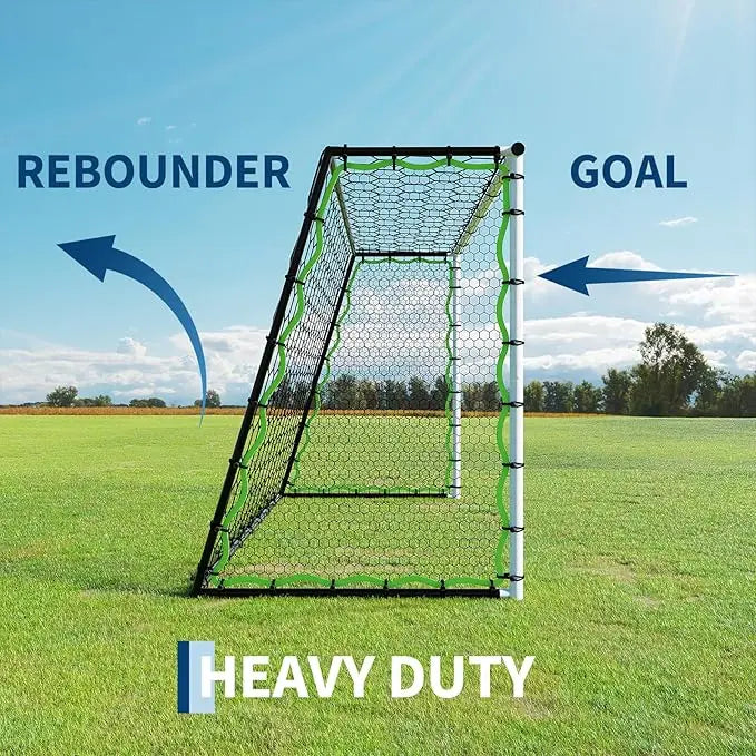 Soccer Goal Rebounder Trainer 3-in-1