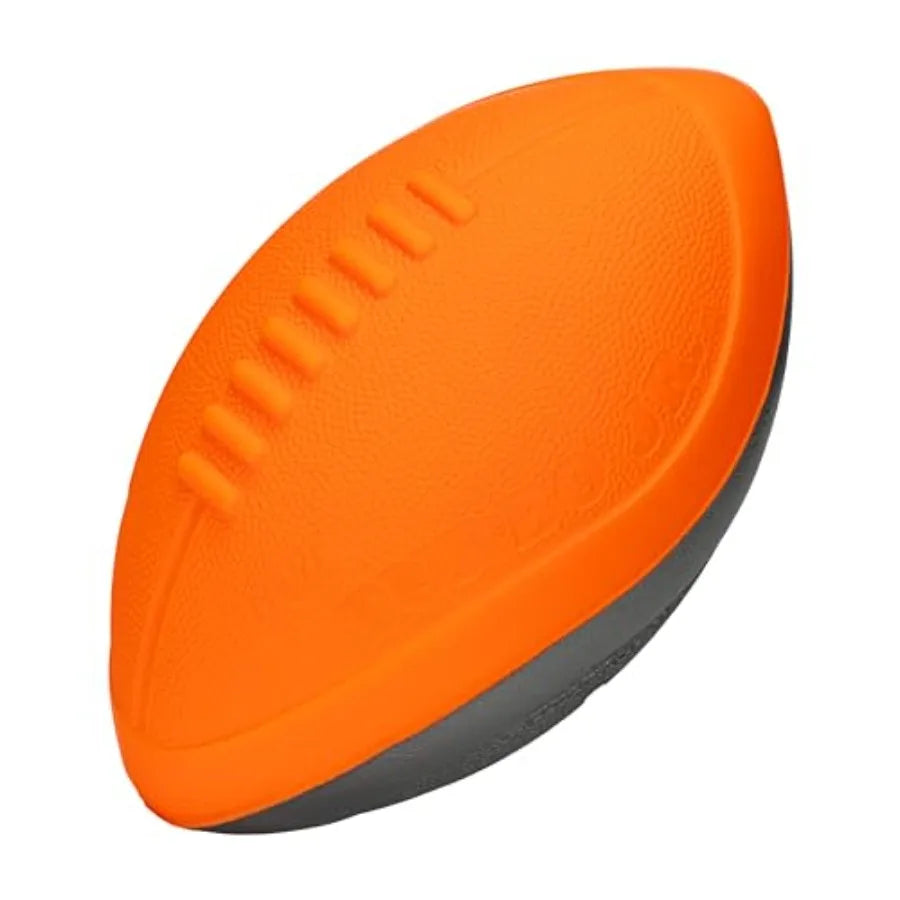 NERF Turbo Jr. Foam Football - Classic Foam Football for - Indoor + Outdoor Soft Foam Ball - Mini Soft Foam Ball - NERF Toy Foo