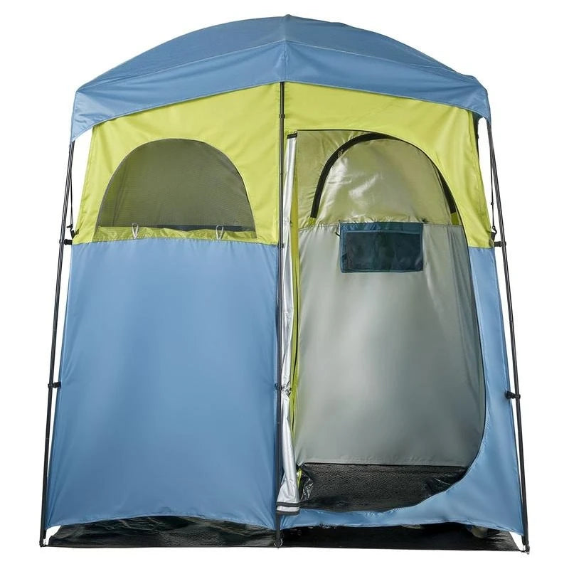 Camping Shower Tent, 2-Room Portable Privacy Tent