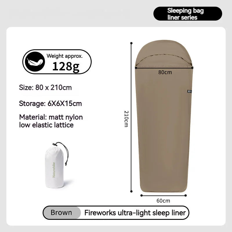 Sleeping Bag Liner 128g Ultralight Single Stretch