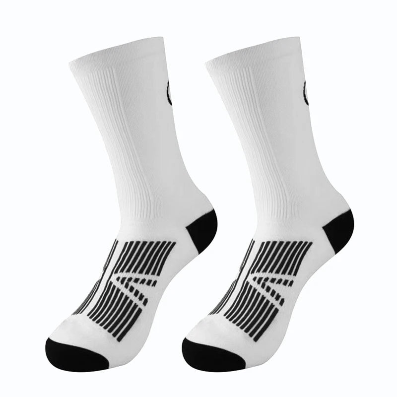 3 Pairs Cycling Socks Men Breathable Mesh