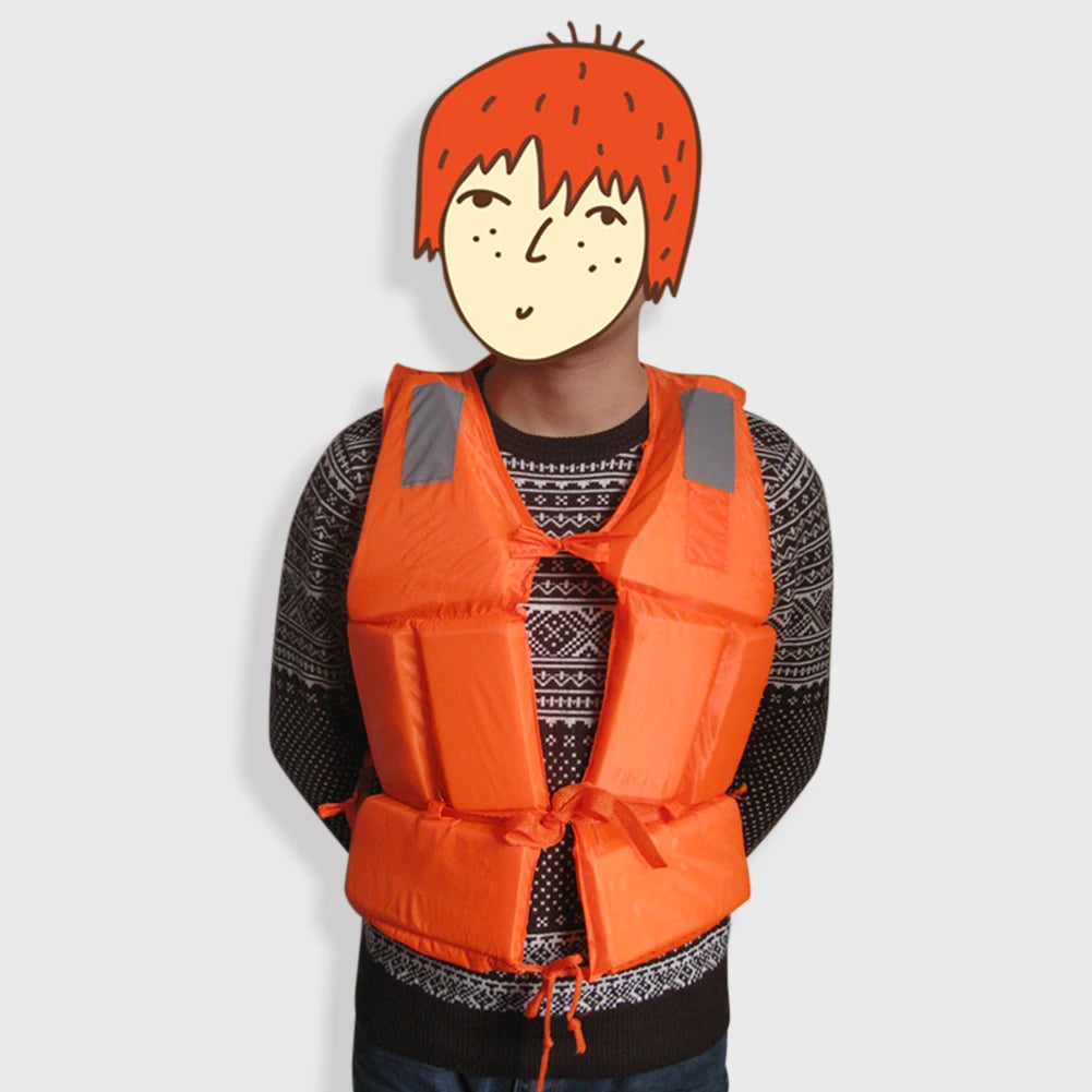 Life Jacket Adult with Whistle Water Sports