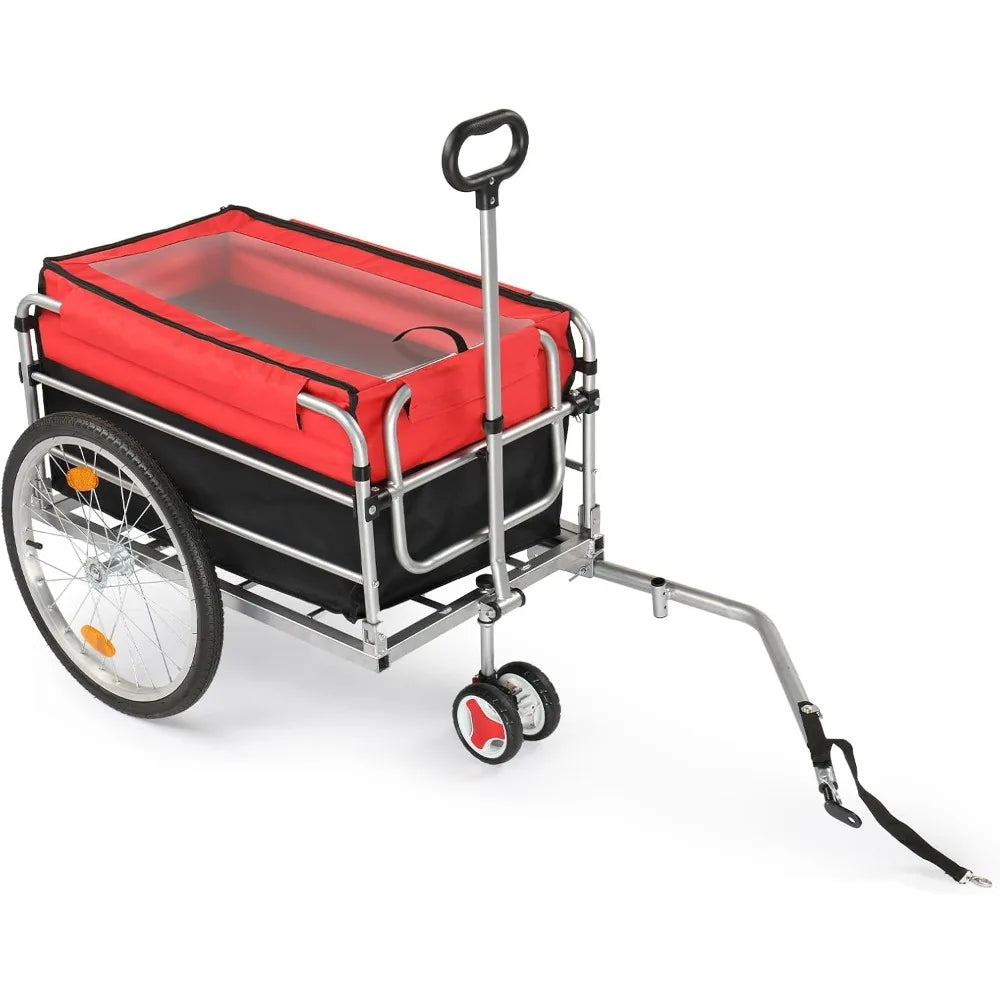 Bicycle Wagon Folding Groceries Hauler