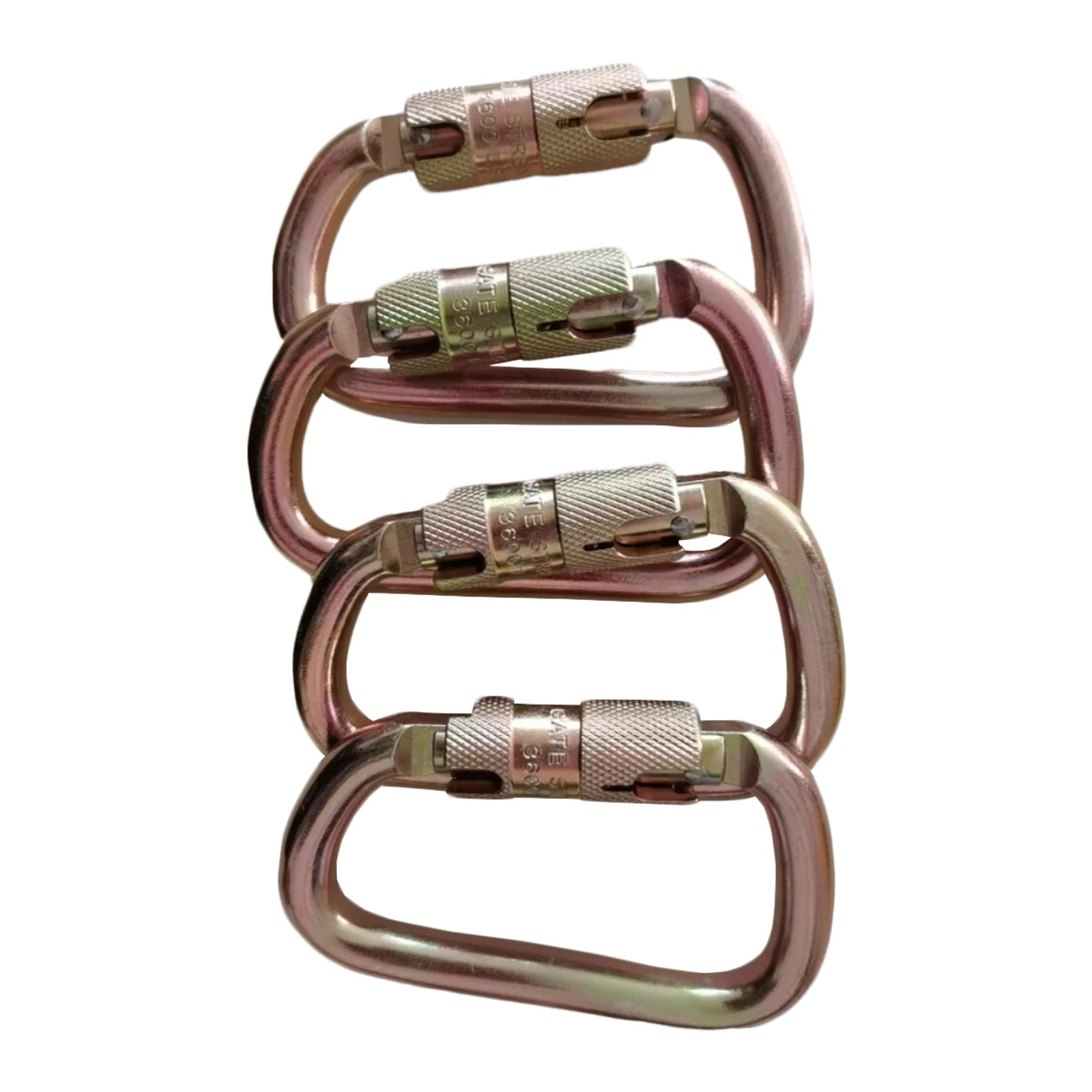 4-Pack Heavy-Duty Auto-Locking Carabiner