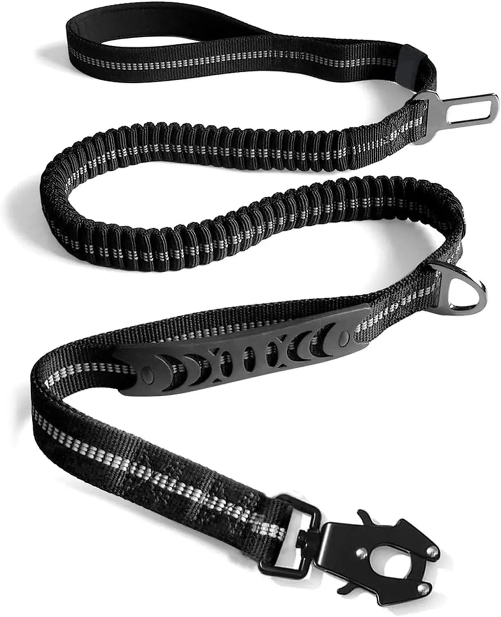 Reflective Shock Absorbing Pet Leashes Car Seatbelt