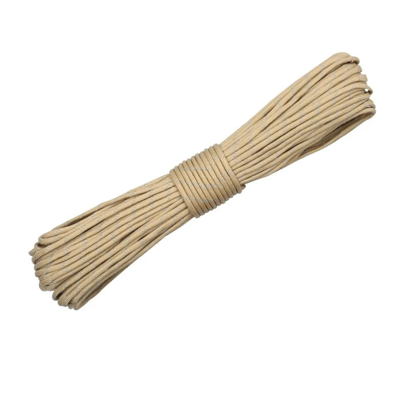 Reflective Paracord 550 Military 7 Strand Rope