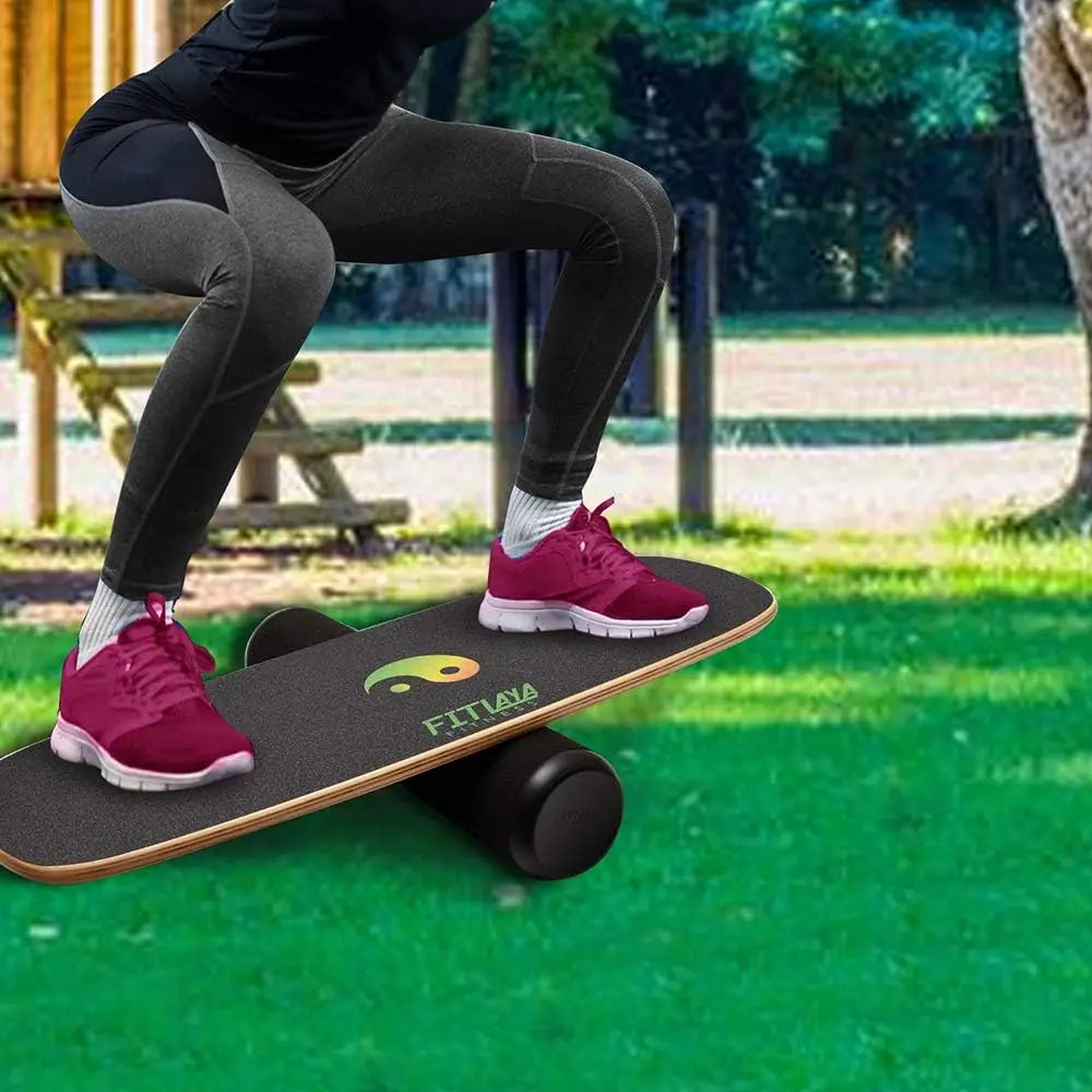 Balance Board Trainer Wooden Training Equipment